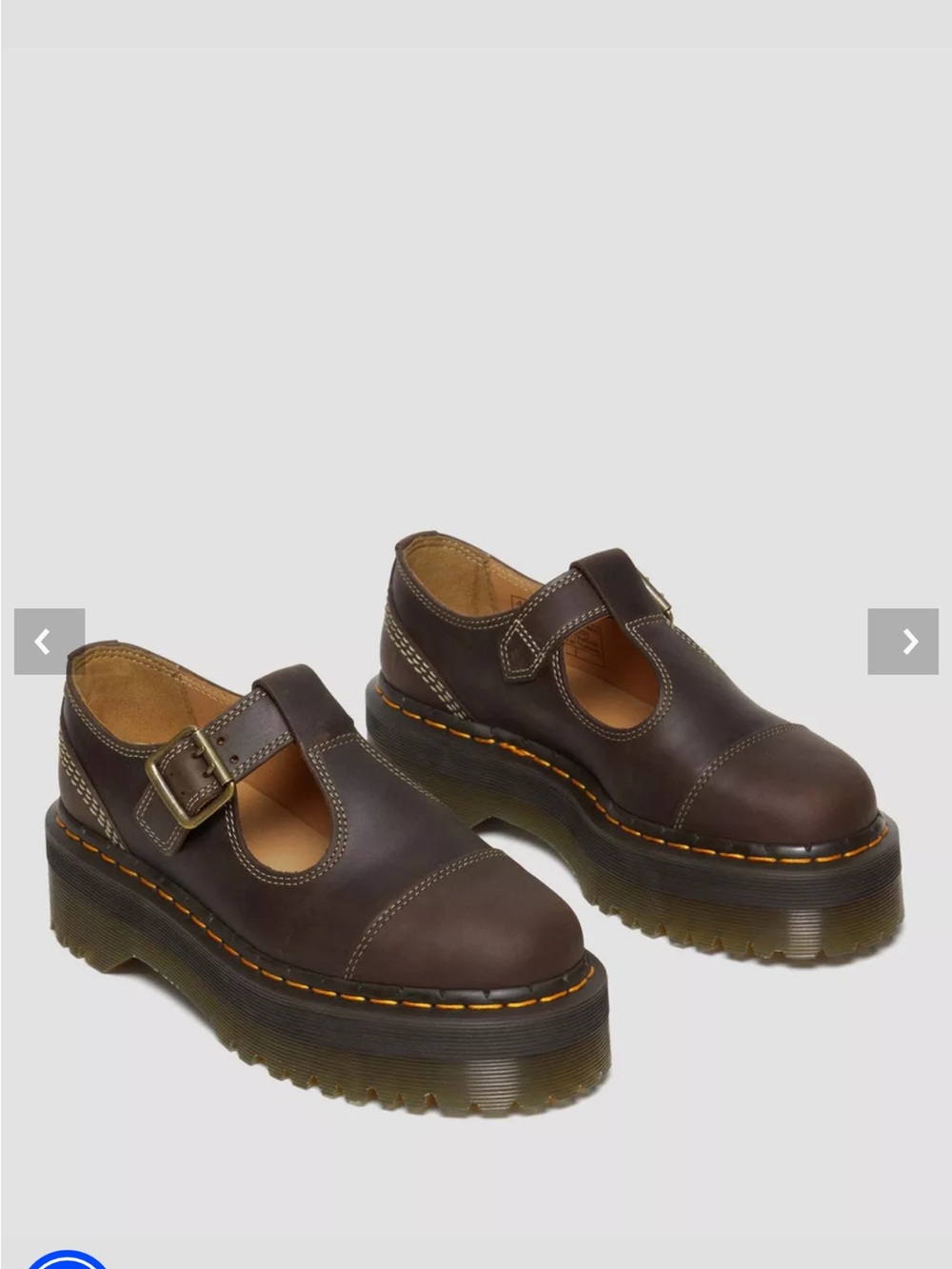 Dr. martens Mary Jane platform